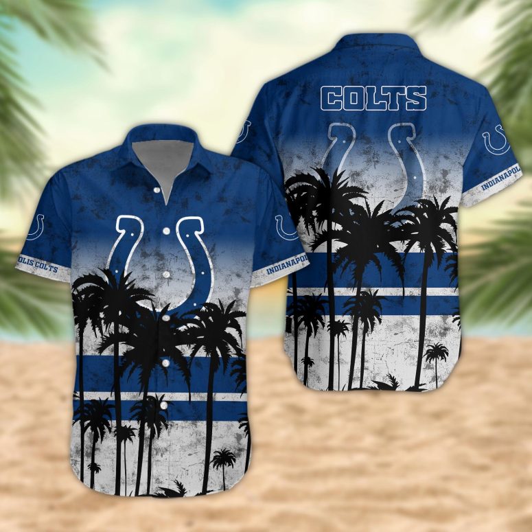 [SPECIAL OFFER] NEW CUSTOMIZED NFL17 IDC INDIANAPOLIS COLTS UNISEX HAWAIIAN SHIRT