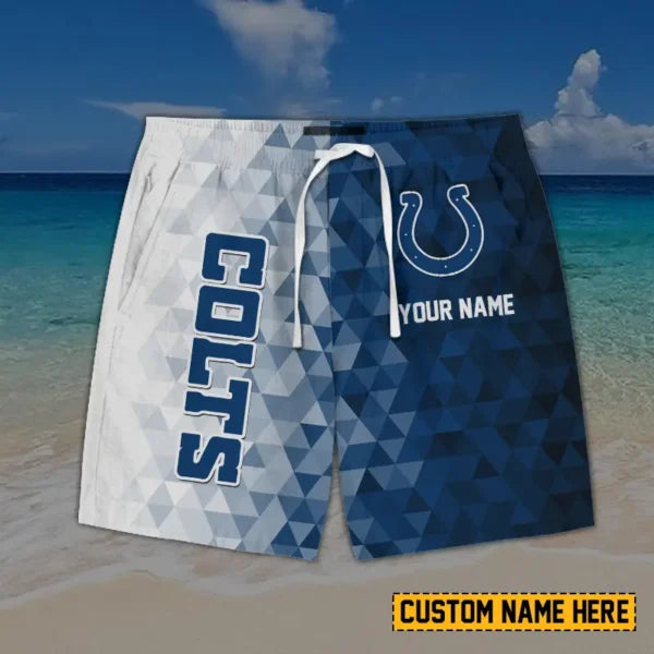 [SPECIAL OFFER] NEW CUSTOMIZED NFL17 IDC INDIANAPOLIS COLTS SHORT PANTS