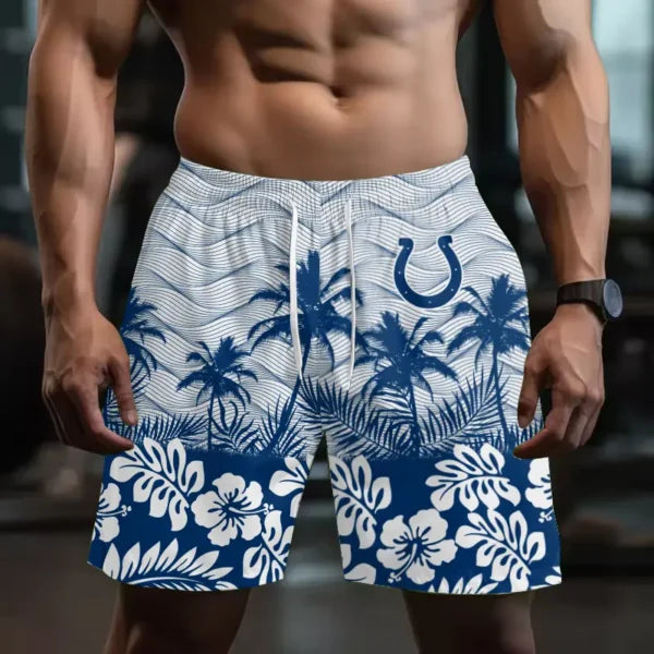 [SPECIAL OFFER] NEW CUSTOMIZED NFL17 IDC INDIANAPOLIS COLTS SHORT PANTS