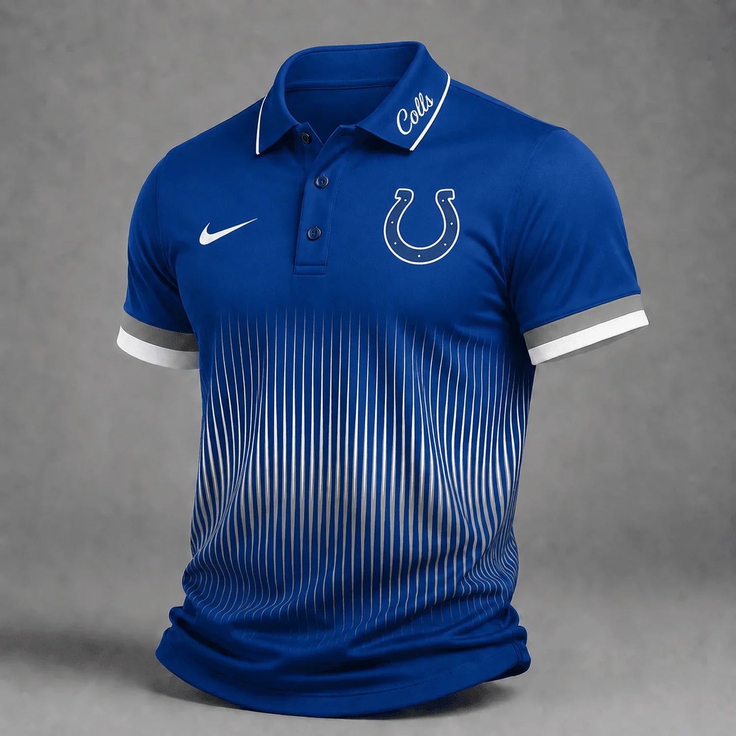 [SPECIAL OFFER] NEW CUSTOMIZED NFL17 IDC INDIANAPOLIS COLTS POLO SHIRT