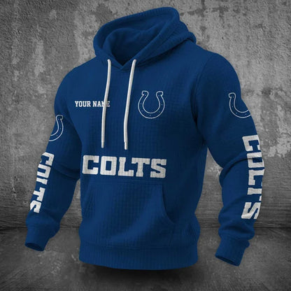 [SPECIAL OFFER] NEW CUSTOMIZED NFL17 IDC INDIANAPOLIS COLTS UNISEX HOODED SWEATSHIRT