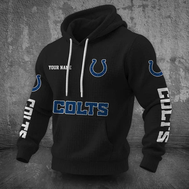 [SPECIAL OFFER] NEW CUSTOMIZED NFL17 IDC INDIANAPOLIS COLTS UNISEX HOODED SWEATSHIRT