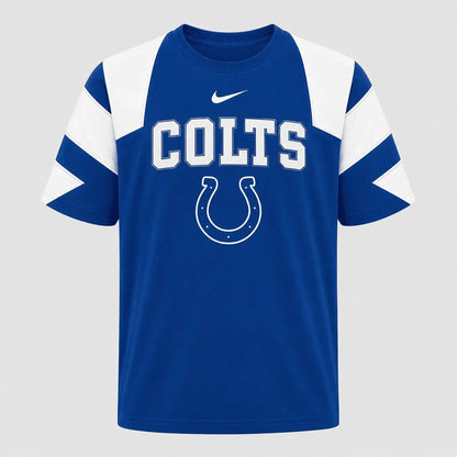 [SPECIAL OFFER] NEW CUSTOMIZED NFL17 IDC INDIANAPOLIS COLTS RAGLAN TEE