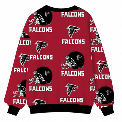 [SPECIAL OFFER] NEW CUSTOMIZED NFL18 ATF ATLANTA FALCONS CARDIGAN