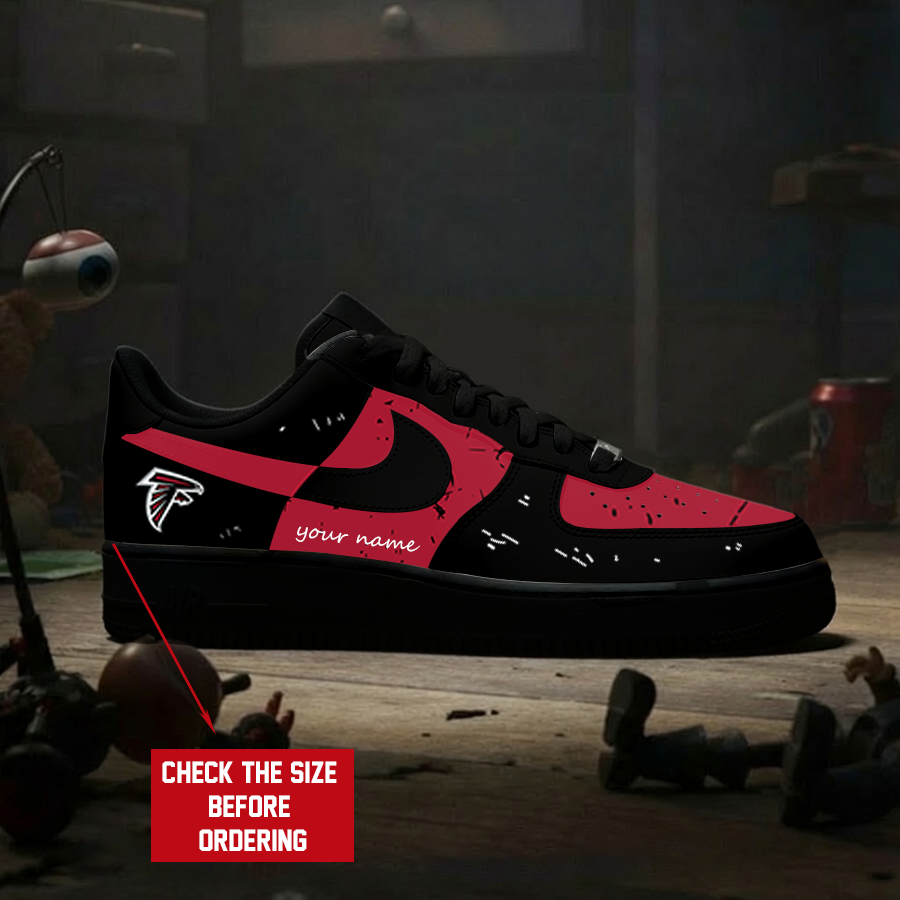 [SPECIAL OFFER] NEW CUSTOMIZED NFL18 ATF ATLANTA FALCONS AF1 SNEAKERS