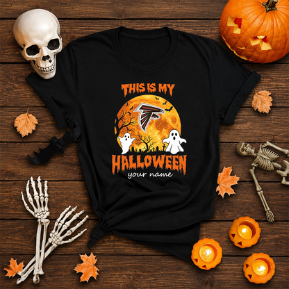 [SPECIAL OFFER] NEW CUSTOMIZED NFL18 ATF ATLANTA FALCONS  HALLOWEEN T-SHIRT, HOODIE & ZIP HOODIE