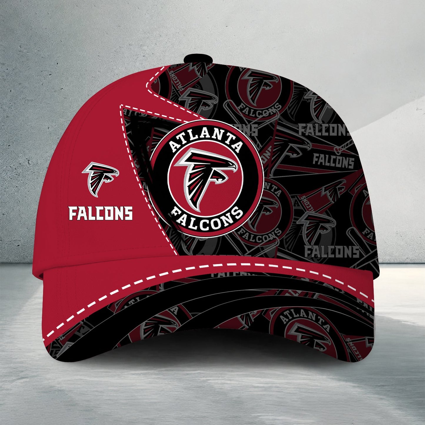 [SPECIAL OFFER] NEW CUSTOMIZED NFL18 ATF ATLANTA FALCONS CLASSIC CAP