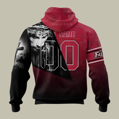 [SPECIAL OFFER] NEW CUSTOMIZED NFL18 ATF ATLANTA FALCONS GOD'S BLESSING T-SHIRT, HOODIE & ZIP HOODIE