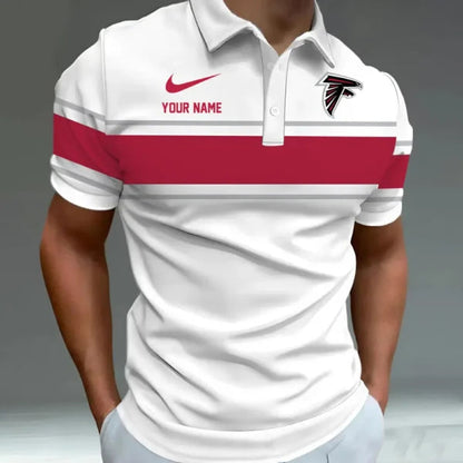 [SPECIAL OFFER] NEW CUSTOMIZED NFL18 ATF ATLANTA FALCONS POLO SHIRT