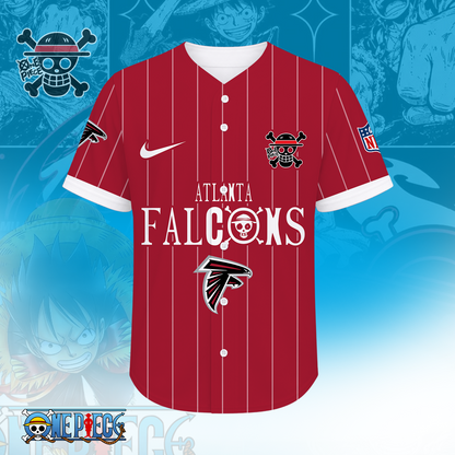 [SPECIAL OFFER] NEW CUSTOMIZED NFL18 ATF ATLANTA FALCONS BASEBALL JERSEY