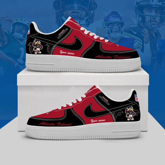 [SPECIAL OFFER] NEW CUSTOMIZED NFL18 ATF ATLANTA FALCONS AF1 SHOES
