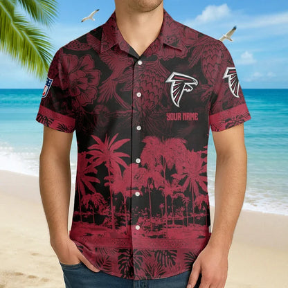 [SPECIAL OFFER] NEW CUSTOMIZED NFL18 ATF ATLANTA FALCONS UNISEX HAWAIIAN SHIRT