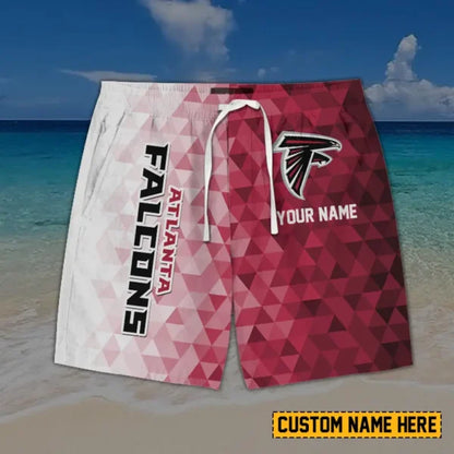[SPECIAL OFFER] NEW CUSTOMIZED NFL18 ATF ATLANTA FALCONS SHORT PANTS