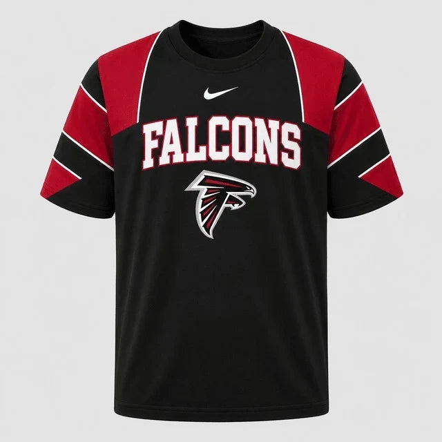 [SPECIAL OFFER] NEW CUSTOMIZED NFL18 ATF ATLANTA FALCONS RAGLAN TEE