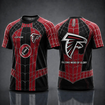 [SPECIAL OFFER] NEW CUSTOMIZED NFL18 ATF ATLANTA FALCONS x SPIDER T-SHIRT, HOODIE & ZIP HOODIE