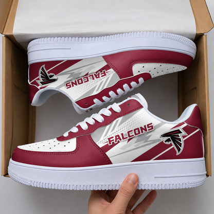 [SPECIAL OFFER] NEW CUSTOMIZED NFL18 ATF ATLANTA FALCONS AF1 SNEAKERS