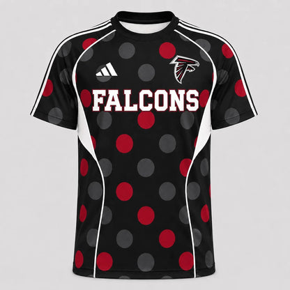 [SPECIAL OFFER] NEW CUSTOMIZED NFL18 ATF ATLANTA FALCONS RAGLAN TEE