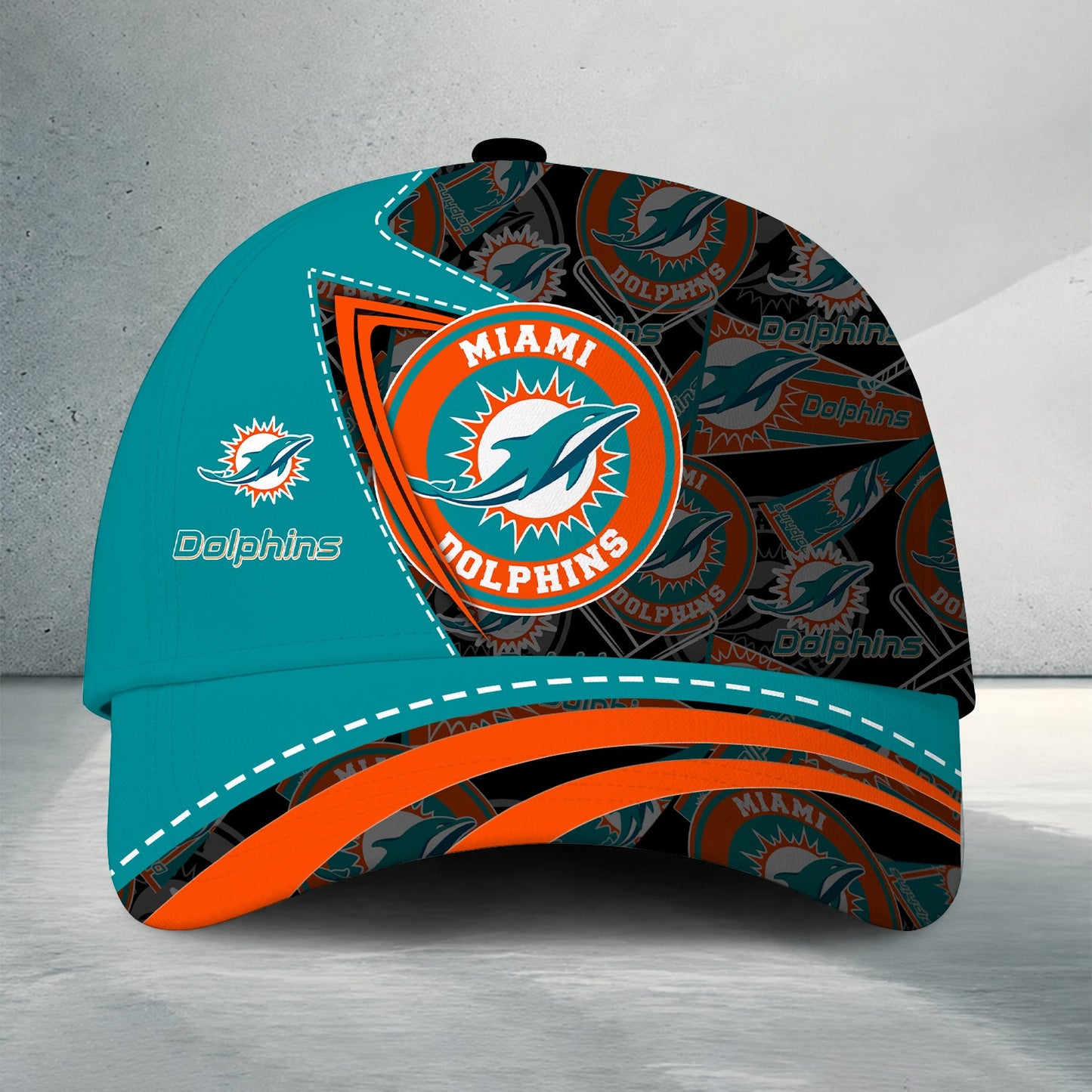 [SPECIAL OFFER] NEW CUSTOMIZED NFL19 MDP MIAMI DOLPHINS CLASSIC CAP