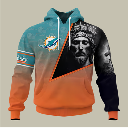 [SPECIAL OFFER] NEW CUSTOMIZED NFL19 MDP MIAMI DOLPHINS GOD'S BLESSING T-SHIRT, HOODIE & ZIP HOODIE