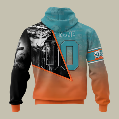 [SPECIAL OFFER] NEW CUSTOMIZED NFL19 MDP MIAMI DOLPHINS GOD'S BLESSING T-SHIRT, HOODIE & ZIP HOODIE