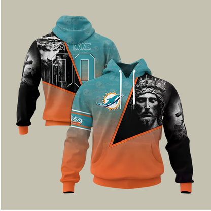 [SPECIAL OFFER] NEW CUSTOMIZED NFL19 MDP MIAMI DOLPHINS GOD'S BLESSING T-SHIRT, HOODIE & ZIP HOODIE