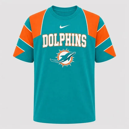 [SPECIAL OFFER] NEW CUSTOMIZED NFL19 MDP MIAMI DOLPHINS RAGLAN TEE