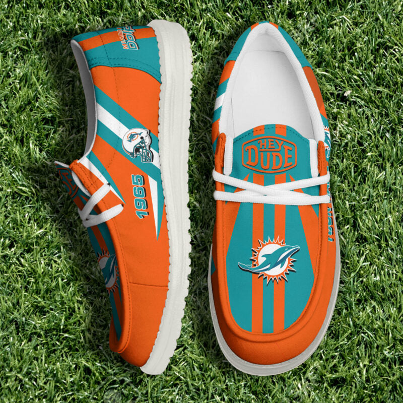 [SPECIAL OFFER] NEW CUSTOMIZED NFL19 MDP MIAMI DOLPHINS LOAFER SHOES