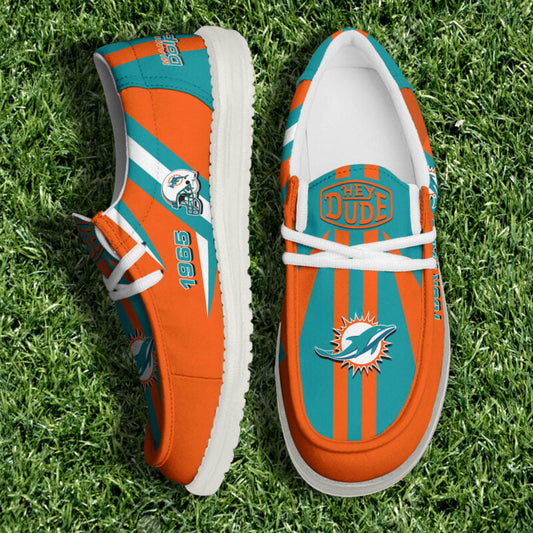 [SPECIAL OFFER] NEW CUSTOMIZED NFL19 MDP MIAMI DOLPHINS LOAFER SHOES