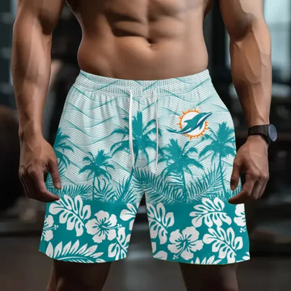 [SPECIAL OFFER] NEW CUSTOMIZED NFL19 MDP MIAMI DOLPHINS SHORT PANTS