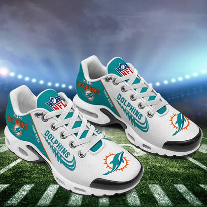 [SPECIAL OFFER] NEW CUSTOMIZED NFL19 MDP MIAMI DOLPHINS AIR MAX PLUS SNEAKERS