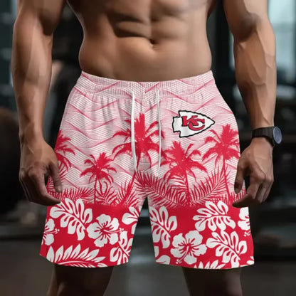 [SPECIAL OFFER] NEW CUSTOMIZED NFL01 KCC KANSAS CITY CHIEFS SHORT PANTS