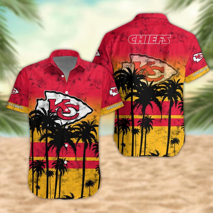 [SPECIAL OFFER] NEW CUSTOMIZED NFL01 KCC KANSAS CITY CHIEFS UNISEX HAWAIIAN SHIRT