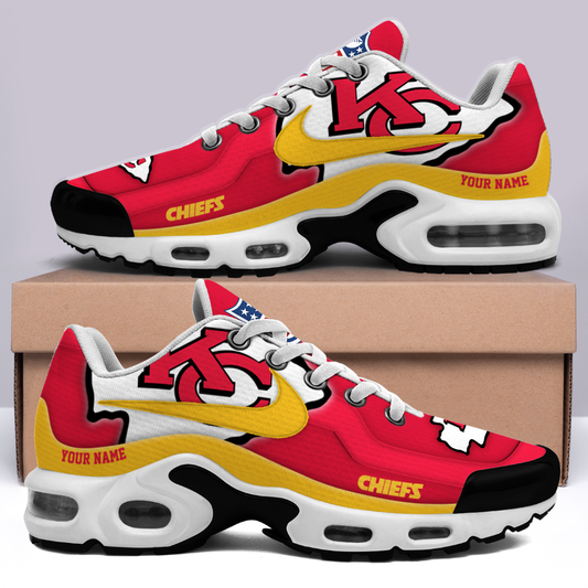 [SPECIAL OFFER] NEW CUSTOMIZED NFL01 KCC KANSAS CITY CHIEFS AIR MAX PLUS SNEAKERS