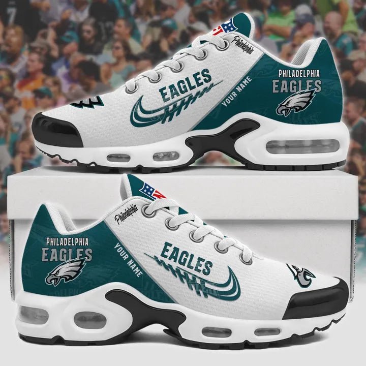 [SPECIAL OFFER] NEW CUSTOMIZED NFL02 PPE PHILADELPHIA EAGLES AIR MAX PLUS SNEAKERS