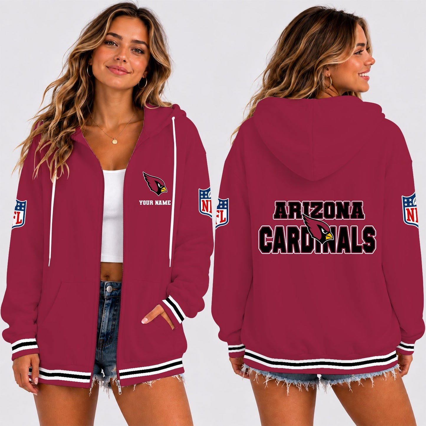 [SPECIAL OFFER] NEW CUSTOMIZED NFL20 ARC ARIZONA CARDINALS T-SHIRT, HOODIE, ZIP HOODIE
