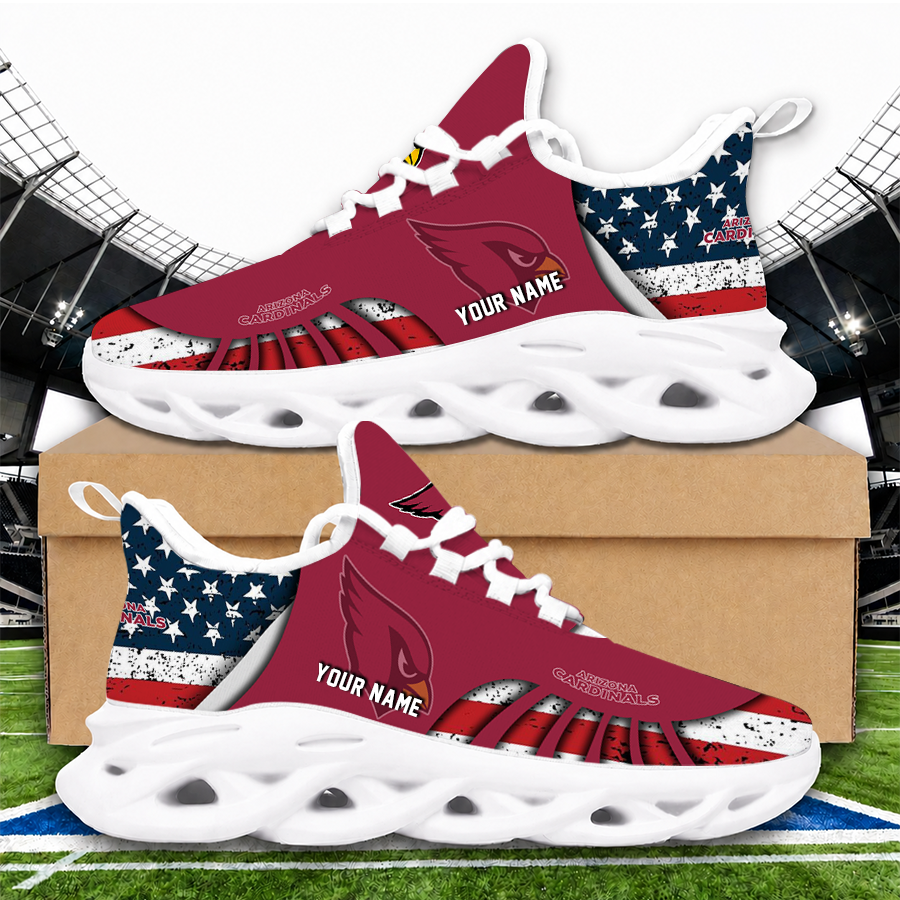 [SPECIAL OFFER] NEW CUSTOMIZED NFL20 ARC ARIZONA CARDINALS UNISEX CLUNKY SNEAKERS