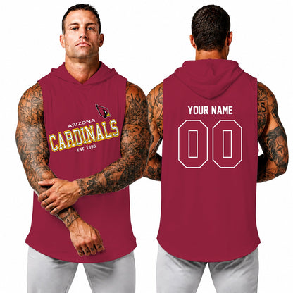 [SPECIAL OFFER] NEW CUSTOMIZED NFL20 ARC ARIZONA CARDINALS HOODED TANK TOP