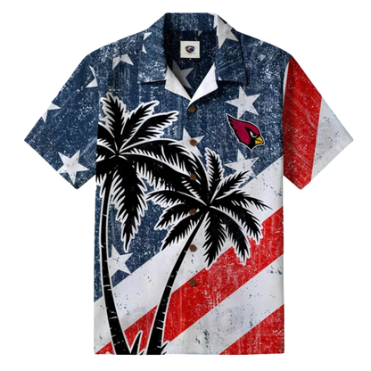[SPECIAL OFFER] NEW CUSTOMIZED NFL20 ARC ARIZONA CARDINALS PATRIOTIC 250 USA HAWAIIAN SHIRT