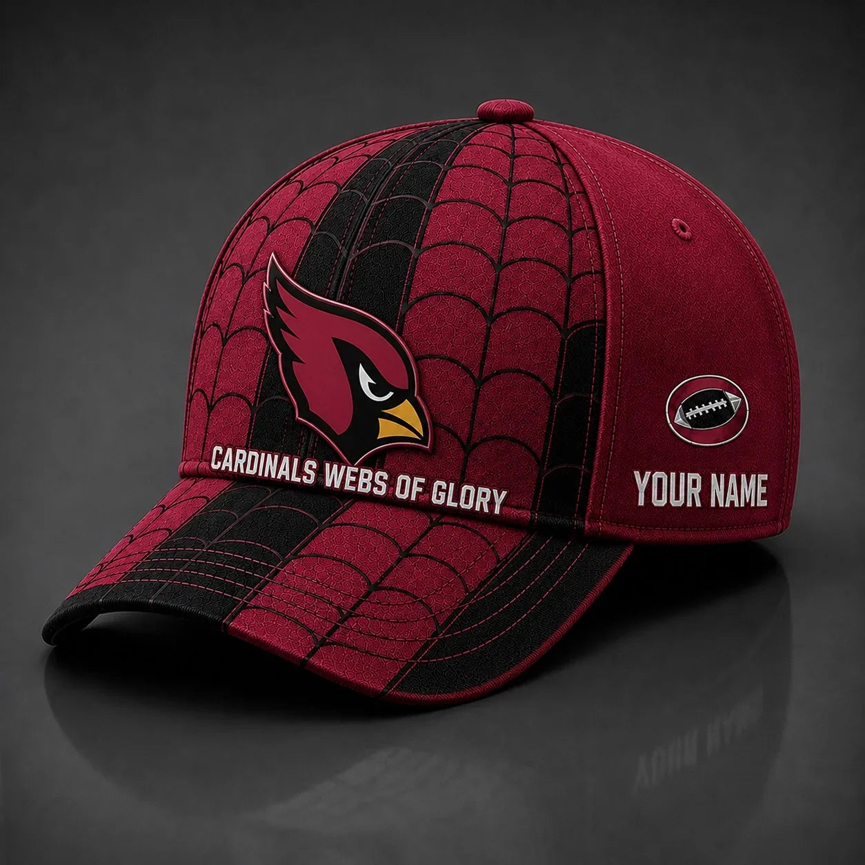 [SPECIAL OFFER] NEW CUSTOMIZED NFL20 ARC ARIZONA CARDINALS x SPIDER CLASSIC CAP