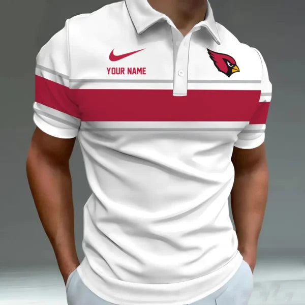 [SPECIAL OFFER] NEW CUSTOMIZED NFL20 ARC ARIZONA CARDINALS POLO SHIRT