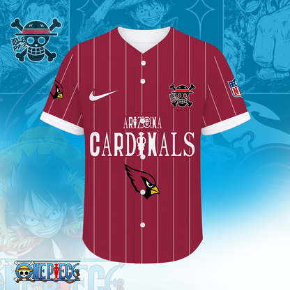 [SPECIAL OFFER] NEW CUSTOMIZED NFL20 ARC ARIZONA CARDINALS BASEBALL JERSEY