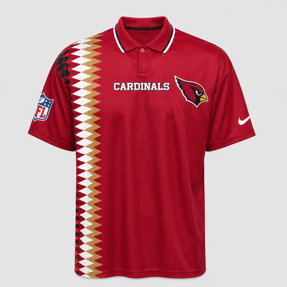 [SPECIAL OFFER] NEW CUSTOMIZED NFL20 ARC ARIZONA CARDINALS POLO SHIRT