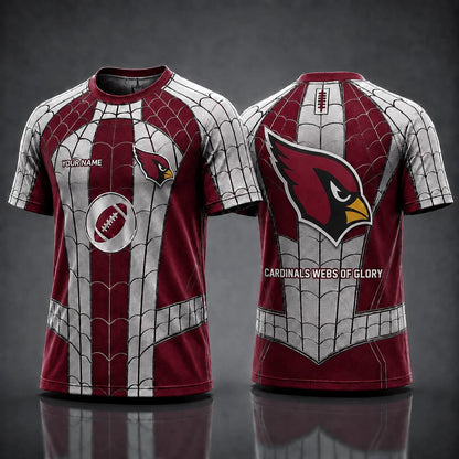 [SPECIAL OFFER] NEW CUSTOMIZED NFL20 ARC ARIZONA CARDINALS x SPIDER T-SHIRT, HOODIE & ZIP HOODIE