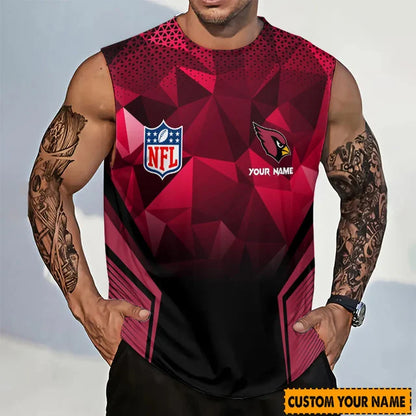 [SPECIAL OFFER] NEW CUSTOMIZED NFL20 ARC ARIZONA CARDINALS MEN'S GYM SHIRT