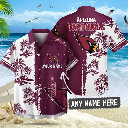 [SPECIAL OFFER] NEW CUSTOMIZED NFL20 ARC ARIZONA CARDINALS UNISEX HAWAIIAN SHIRT & SHORTS SET