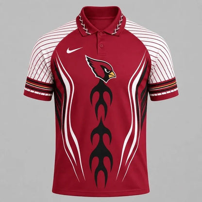 [SPECIAL OFFER] NEW CUSTOMIZED NFL20 ARC ARIZONA CARDINALS POLO SHIRT