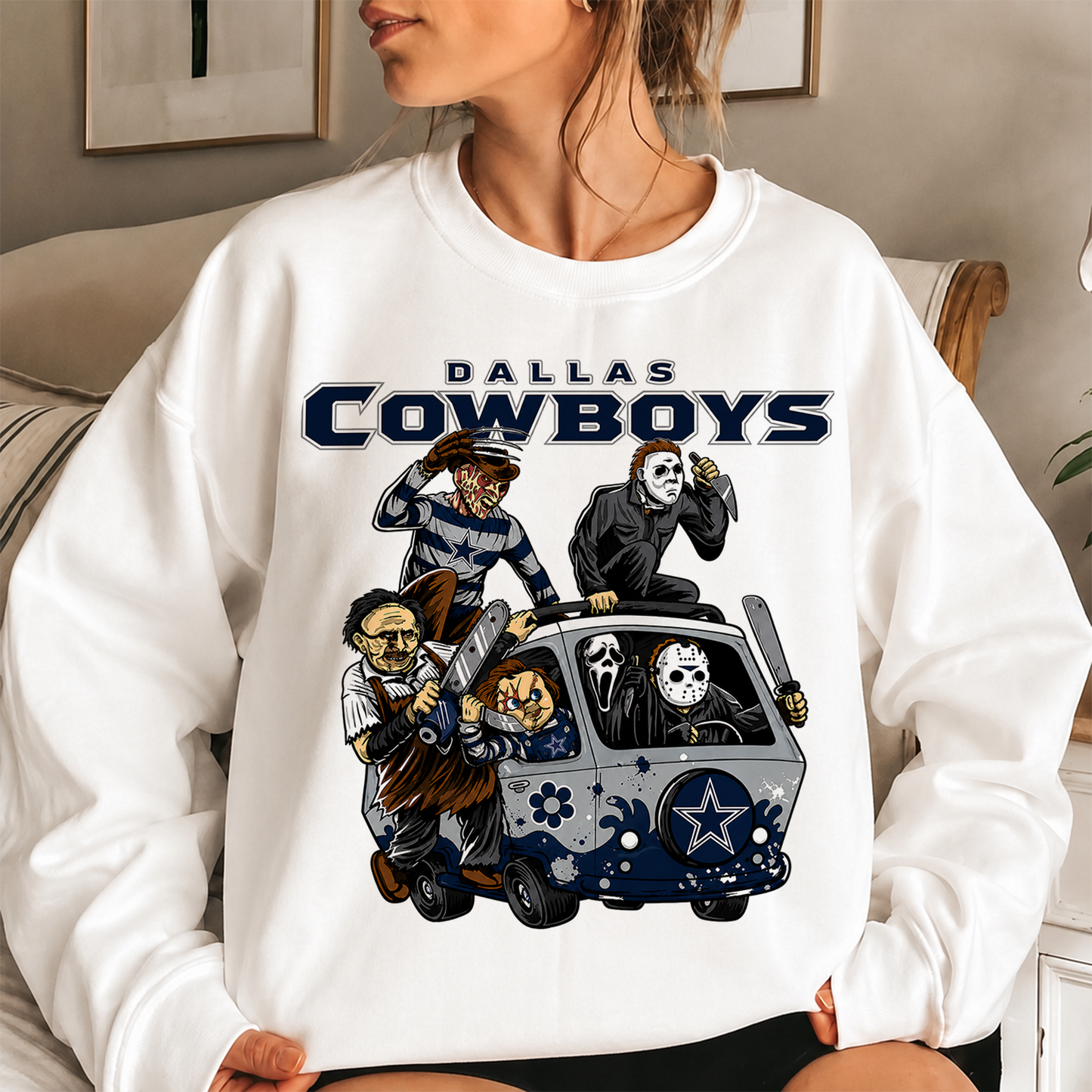 [SPECIAL OFFER] NEW CUSTOMIZED NFL21 DCB DALLAS COWBOYS UNISEX SWEATSHIRT