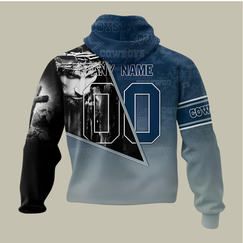 [SPECIAL OFFER] NEW CUSTOMIZED NFL21 DCB DALLAS COWBOYS GOD'S BLESSING T-SHIRT, HOODIE & ZIP HOODIE