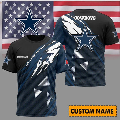 [SPECIAL OFFER] NEW CUSTOMIZED NFL21 DCB DALLAS COWBOYS UNISEX T-SHIRT & POLO