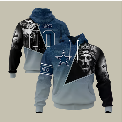 [SPECIAL OFFER] NEW CUSTOMIZED NFL21 DCB DALLAS COWBOYS GOD'S BLESSING T-SHIRT, HOODIE & ZIP HOODIE